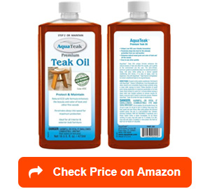 aquateak premium teak oil