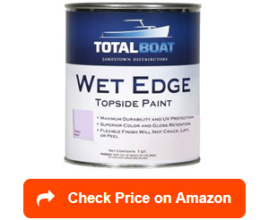 totalboat wet edge topside fiberglass paint