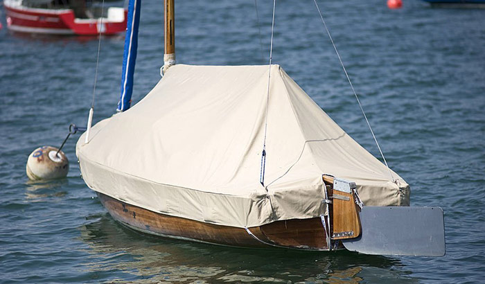 how to clean a boat cover