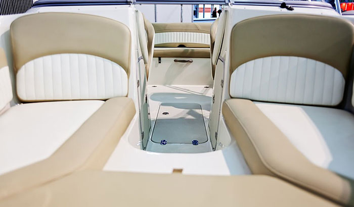 how to clean mold off of boat seats