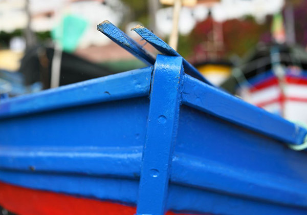 type of boat painting job