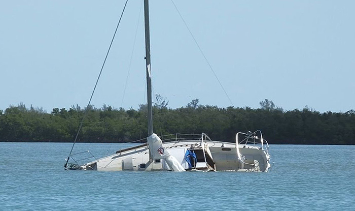 what should you do if your boat capsizes